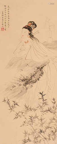 陆小曼 (1903-1965) 观音大士图