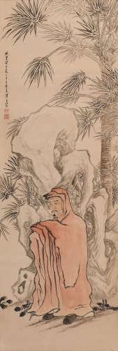 任熊 (1823-1857) 佛像