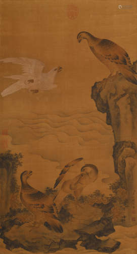 蒋廷锡 (1669-1732) 鹰