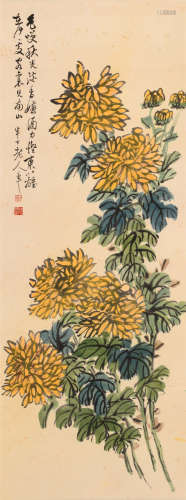 陈半丁 (1876-1970) 秋菊