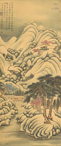 吴毂祥 (1848-1903) 西山积雪