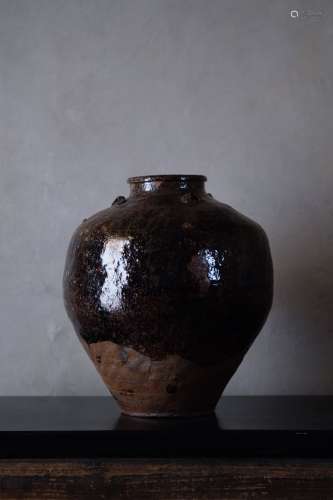 16世纪 日本桃山時代古常滑大壶