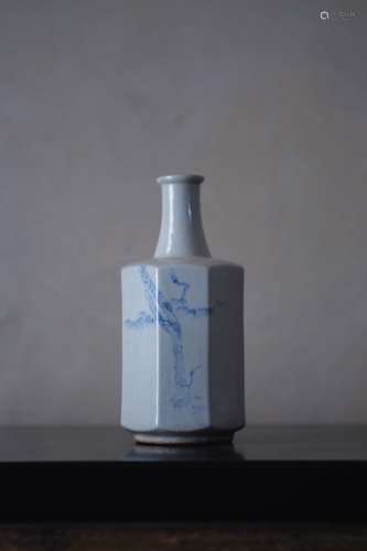 19世纪 日本江户明治时代伊万里多面瓶