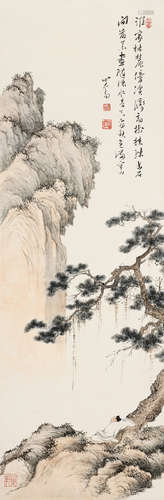 溥儒［1896-1963］ 松壑高士图