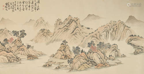 陈师曾山水