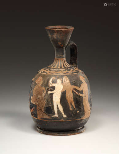 AN ATTIC LEKYTHOS IN THE MANNER OF THE MAIDIAS PAINTER  一个...