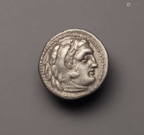 A GREEK SILVER DRACHME 一个希腊银德拉克马