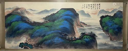 张大千山水（丈二）