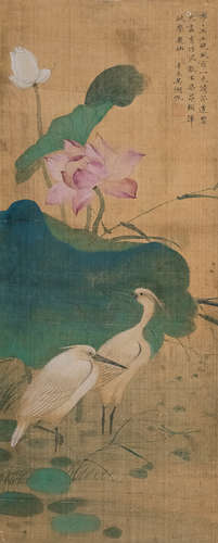 吳湖帆 花鳥圖