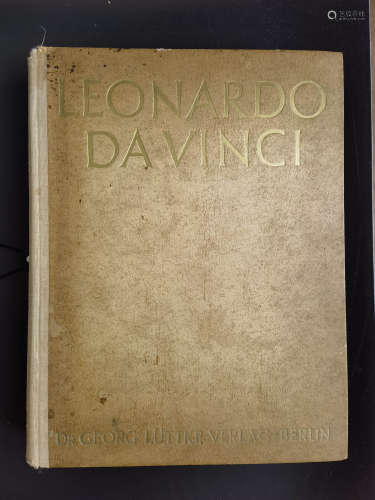 Leonardo da Vinci 达芬奇手稿全集 1930/40年代 书册