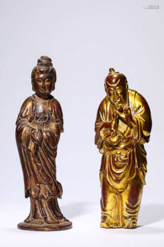 A Set of Wood Figures