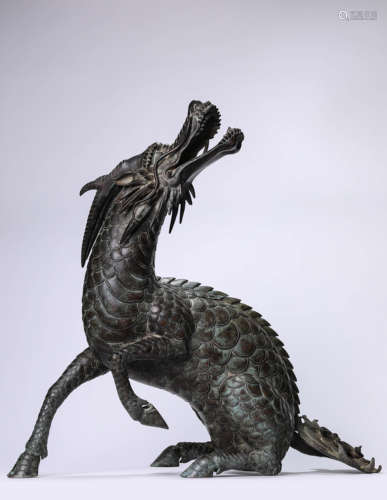 A Bronze Qilin Beast