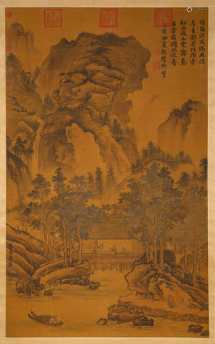 A Chinese Scroll Painting by Tang Yin