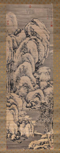 A Chinese Scroll Painting by Shen Zhou