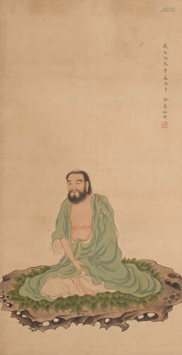 徐邦达 (1911-2012) 达摩