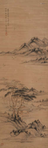 卢栋 (1775-1850) 山水
