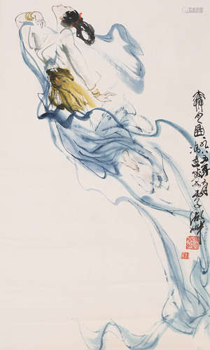 冯远 (b.1952) 嫦娥奔月