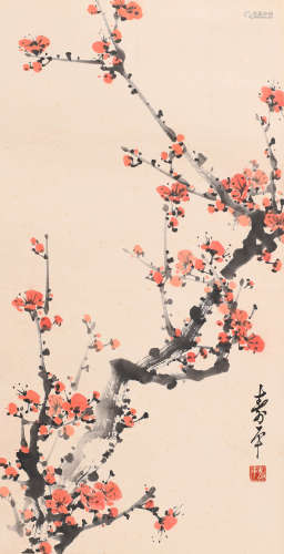 董寿平 (1904-1997) 红梅
