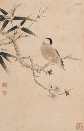 于非闇 (1889-1959) 竹雀