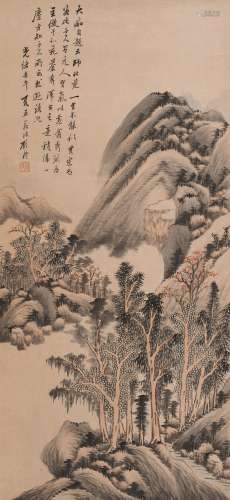 顾沄 (1835-1896) 秋山图