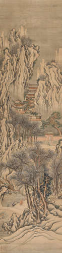 袁江 (1662-1735) 江山揽胜