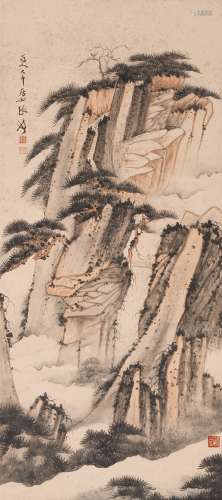 张大千 (1899-1983) 山水
