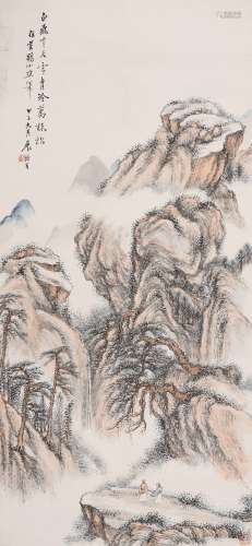 袁培基 (1870-1943) 山水