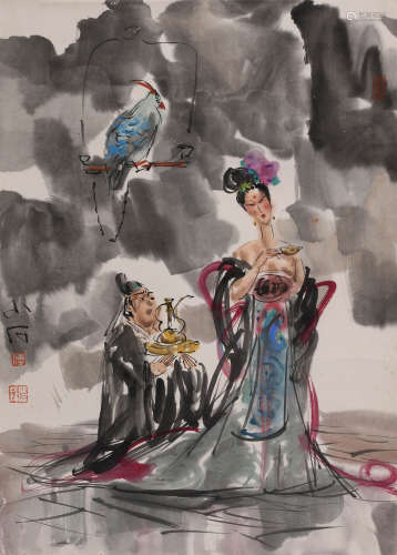 傅小石 (b.1932) 人物
