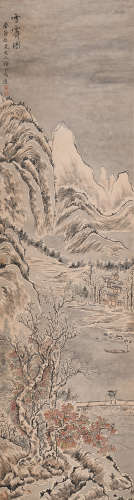 杨逸 (1864-1929) 雪霁图