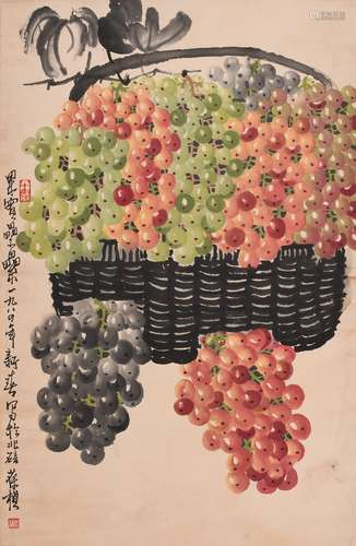 苏葆桢 (1916-1990) 葡萄