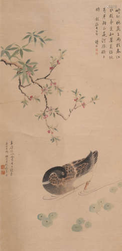 张若霭 (1713-1746) 春江水暖鸭先知