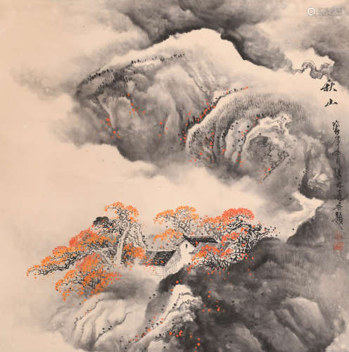 廖林森 (b.1948) 秋山