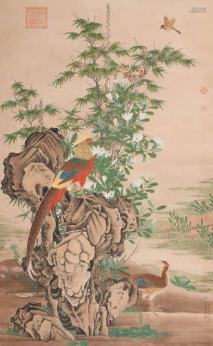 余省 (1692-1767) 锦鸡