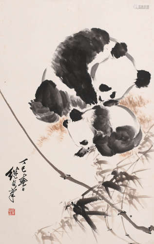 刘继卣 (1918-1983) 熊猫