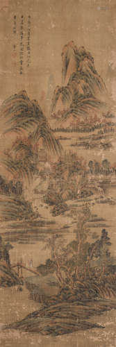 钱维城 (1720-1772) 青绿山水