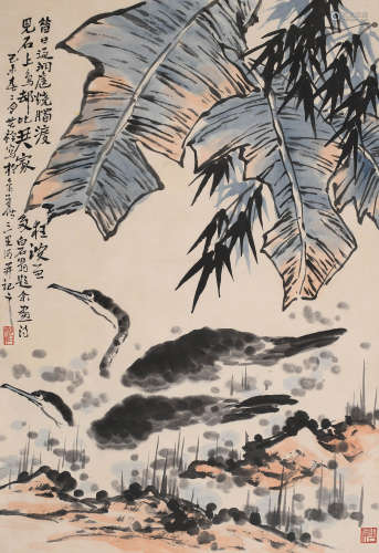 李苦禅 (1899-1983) 花鸟