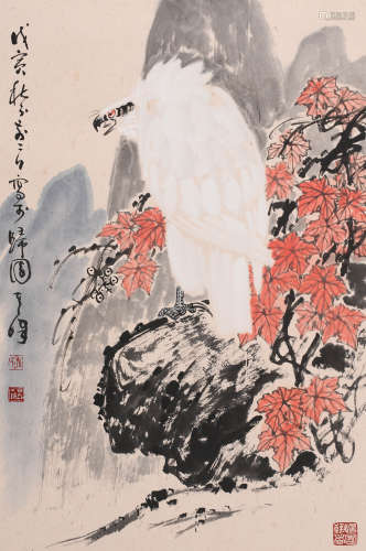 孙其峰 (1920-2023) 白鹰