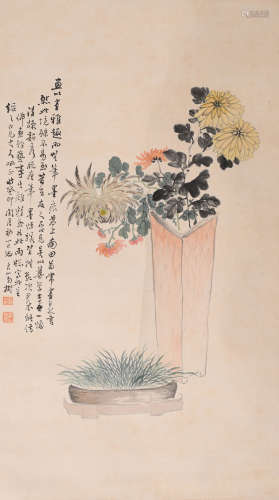 岳宝树 (1860-1918) 清供