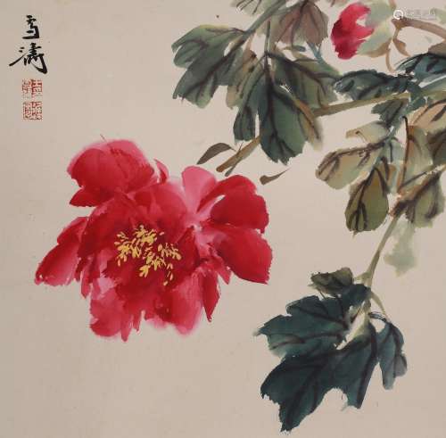 王雪涛 (1903-1983) 牡丹