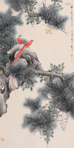 颜伯龙 (1898-1955) 花鸟