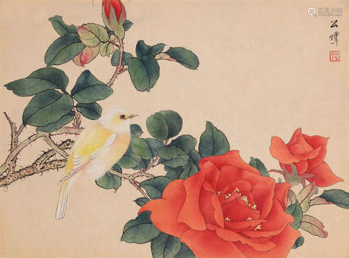 田世光 (1916-1999) 花鸟