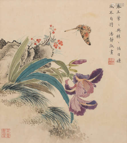 潘静淑 (1892-1939) 花蝶图