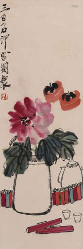 齐白石 (1864-1957) 清供图