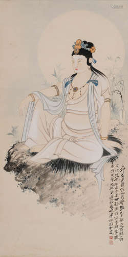 张大千 (1899-1983) 观音大士像