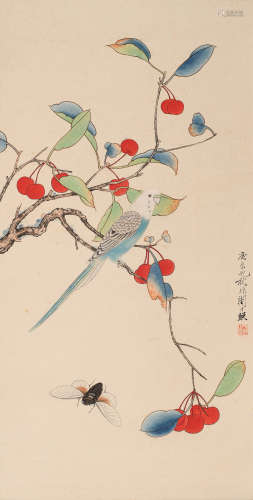 于非闇 (1889-1959) 红果鹦鹉