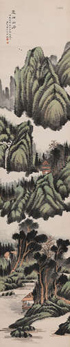 陆恢 (1851-1920) 夏日山居