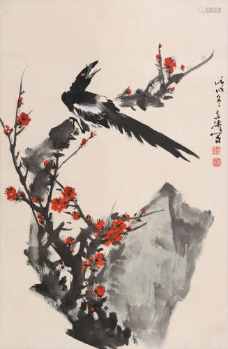 王雪涛 (1903-1983) 喜上眉梢