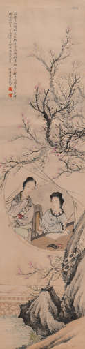 冯超然 (1882-1954) 仕女