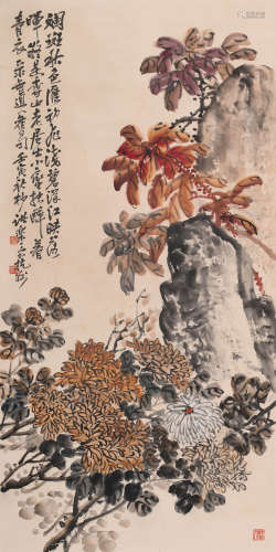 诸乐三 (1902-1984) 菊石图