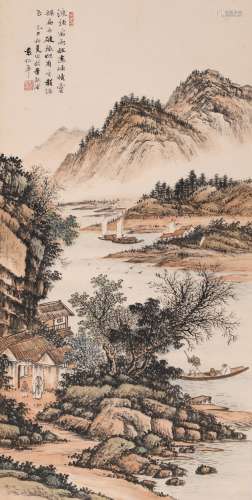 袁松年 (1895-1966) 山水
